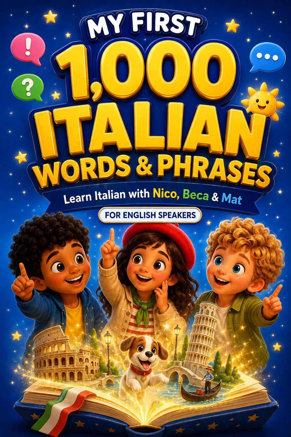 My First 1,000 Italian Words & Phrases — for English speakers